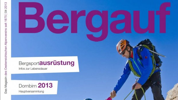 Bergauf 04/2013, Alpenverein Hlavní foto článku