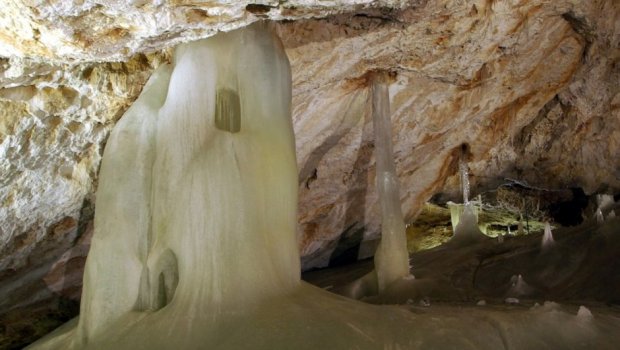 Dobšinská ľadová jaskyňa, Zdroj: Slovenská správa jaskýň, www.ssj.sk/sk Hlavní foto článku